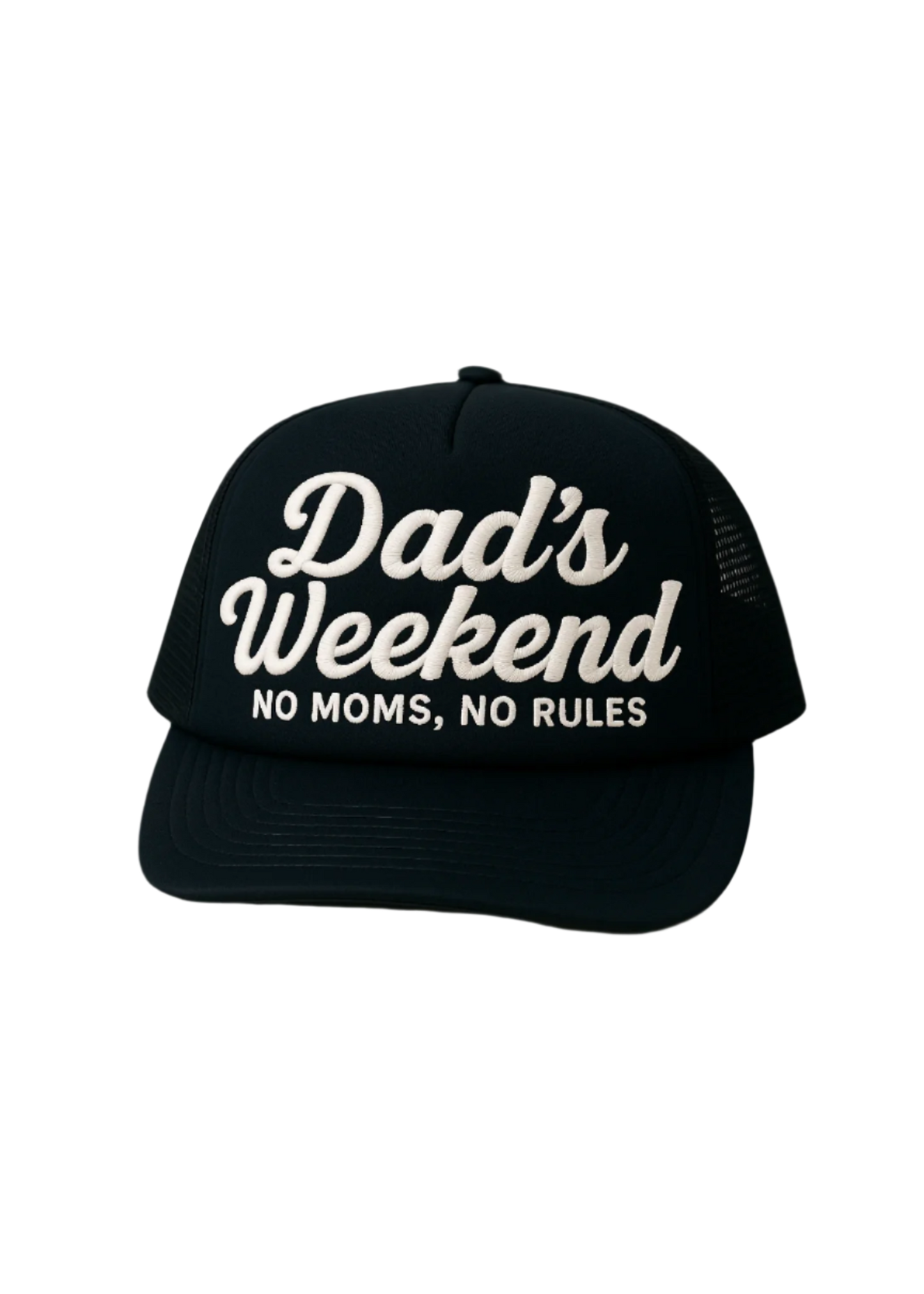 No Moms, No Rules Trucker Hat